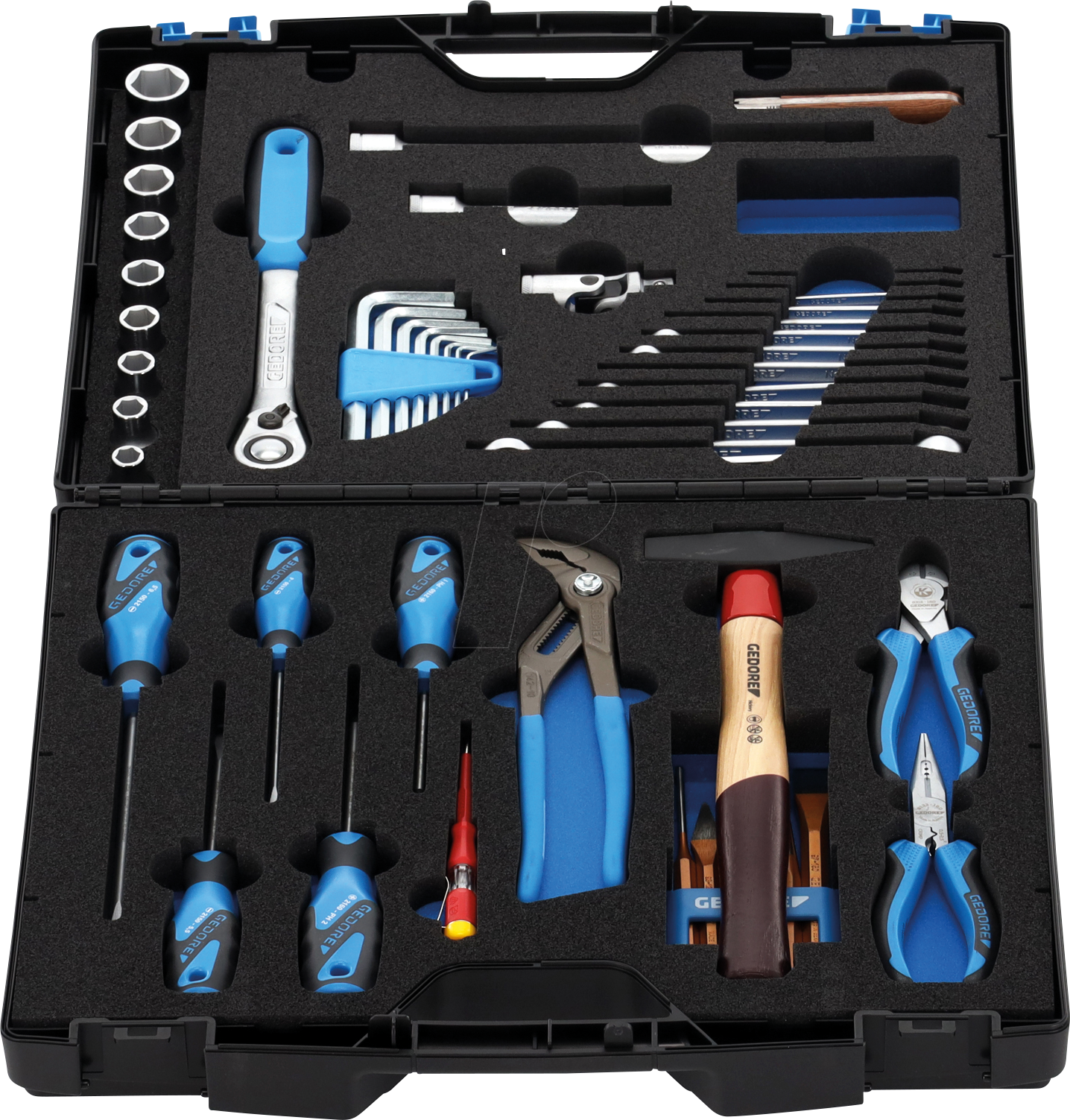 Thumbnail - GEDO 1000 - Werkzeugkoffer TOURING, 49-teilig