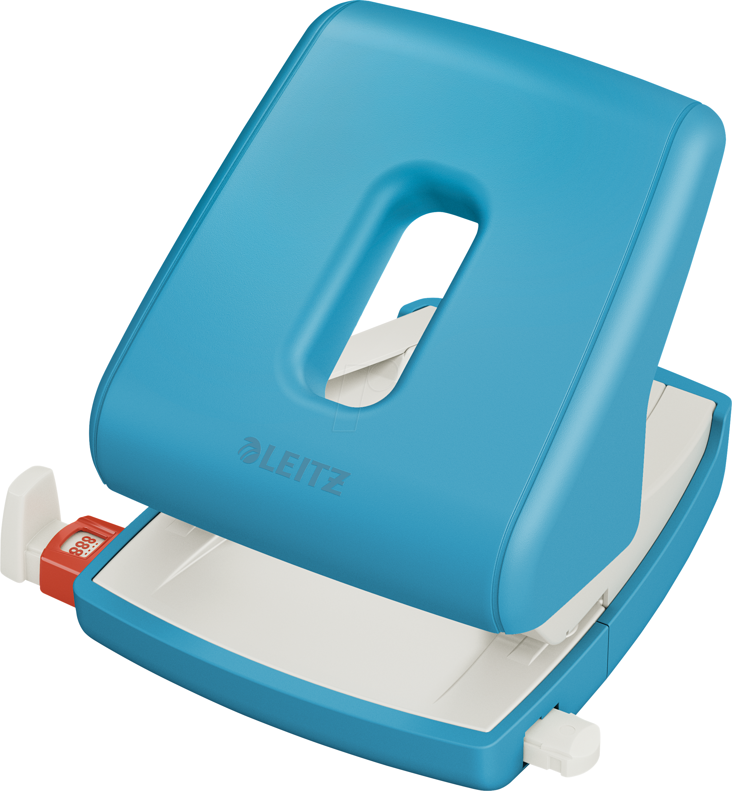 LEITZ 50040061 - Bürolocher, bis zu 30 Blatt, Cosy, blau