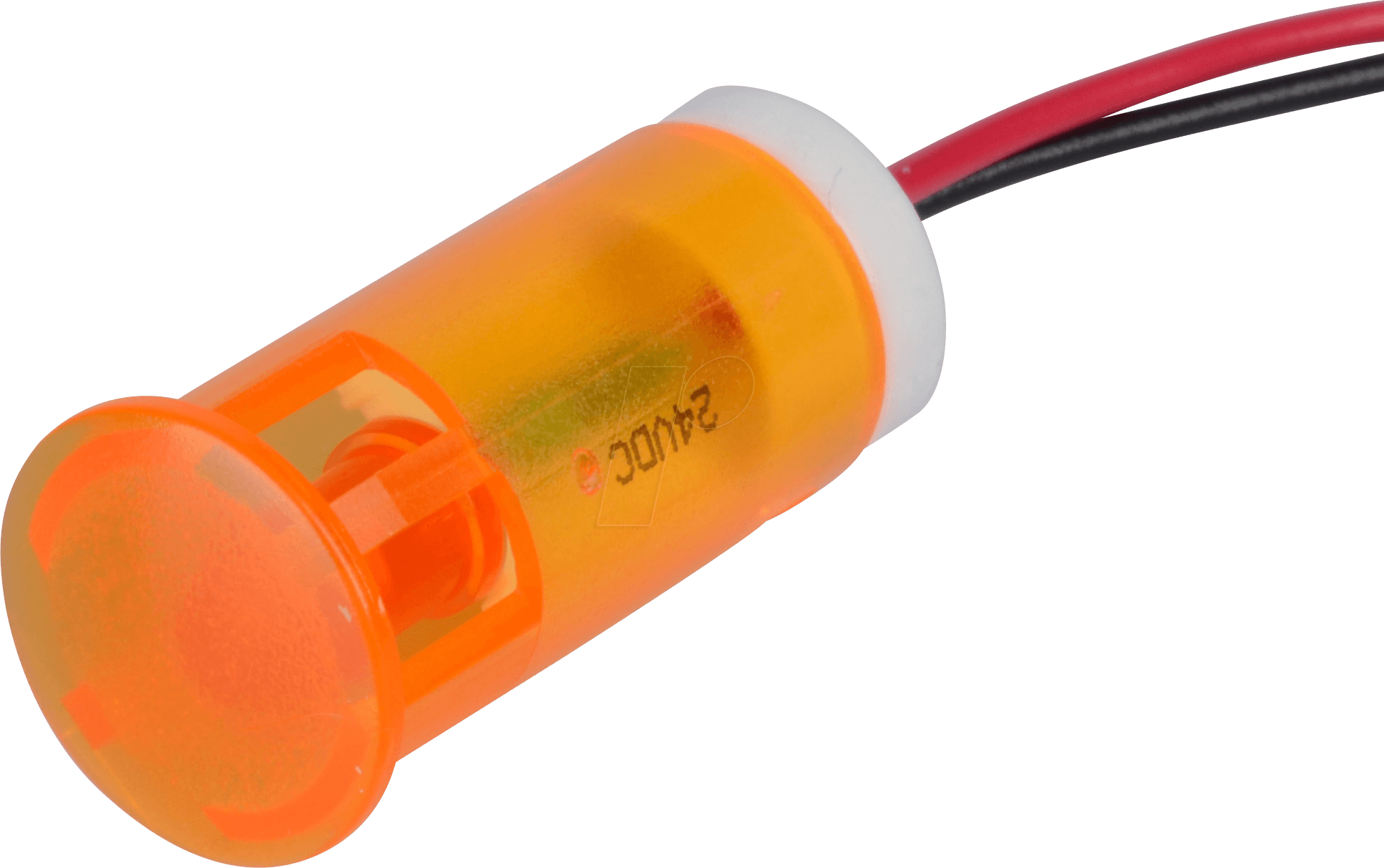 APM QS123 O24 - LED-Signalleuchte, orange, 24 V, Ø 12 mm, rund, bedrahtet