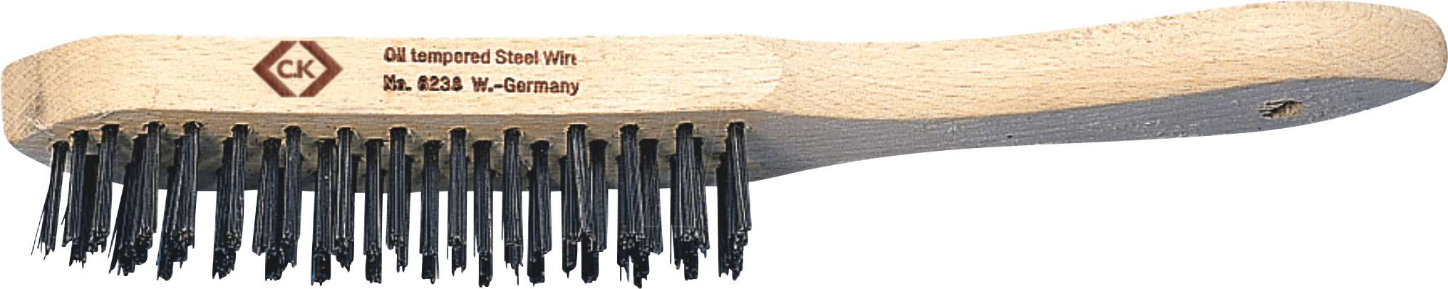 CK T6238 4 - Drahtbürste, 4-reihig