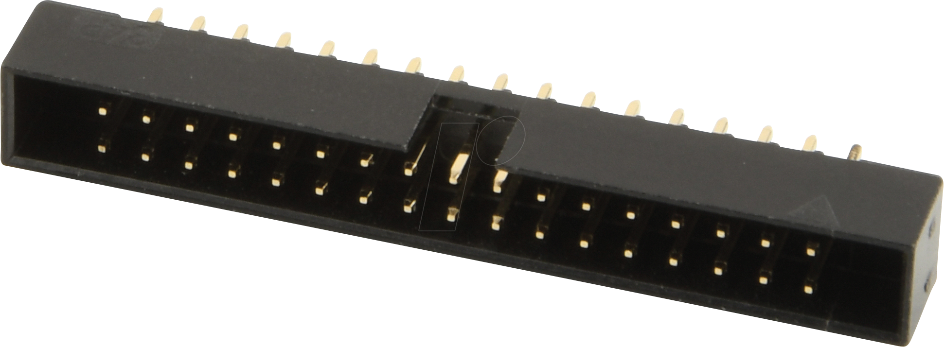 W+P 635-34-1 - Wannenstiftleiste RM 2,00mm, gerade, 34-polig