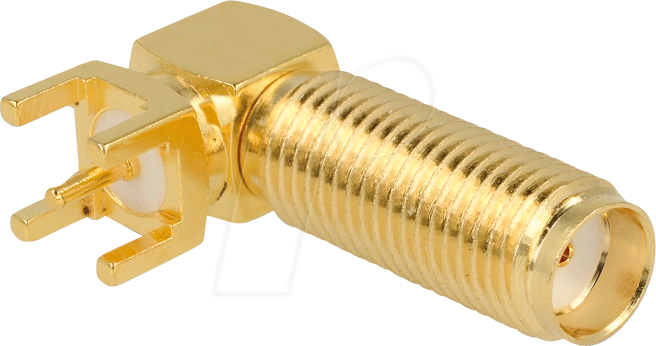 DELOCK 65848 - SMA Buchse, 90°, PCB