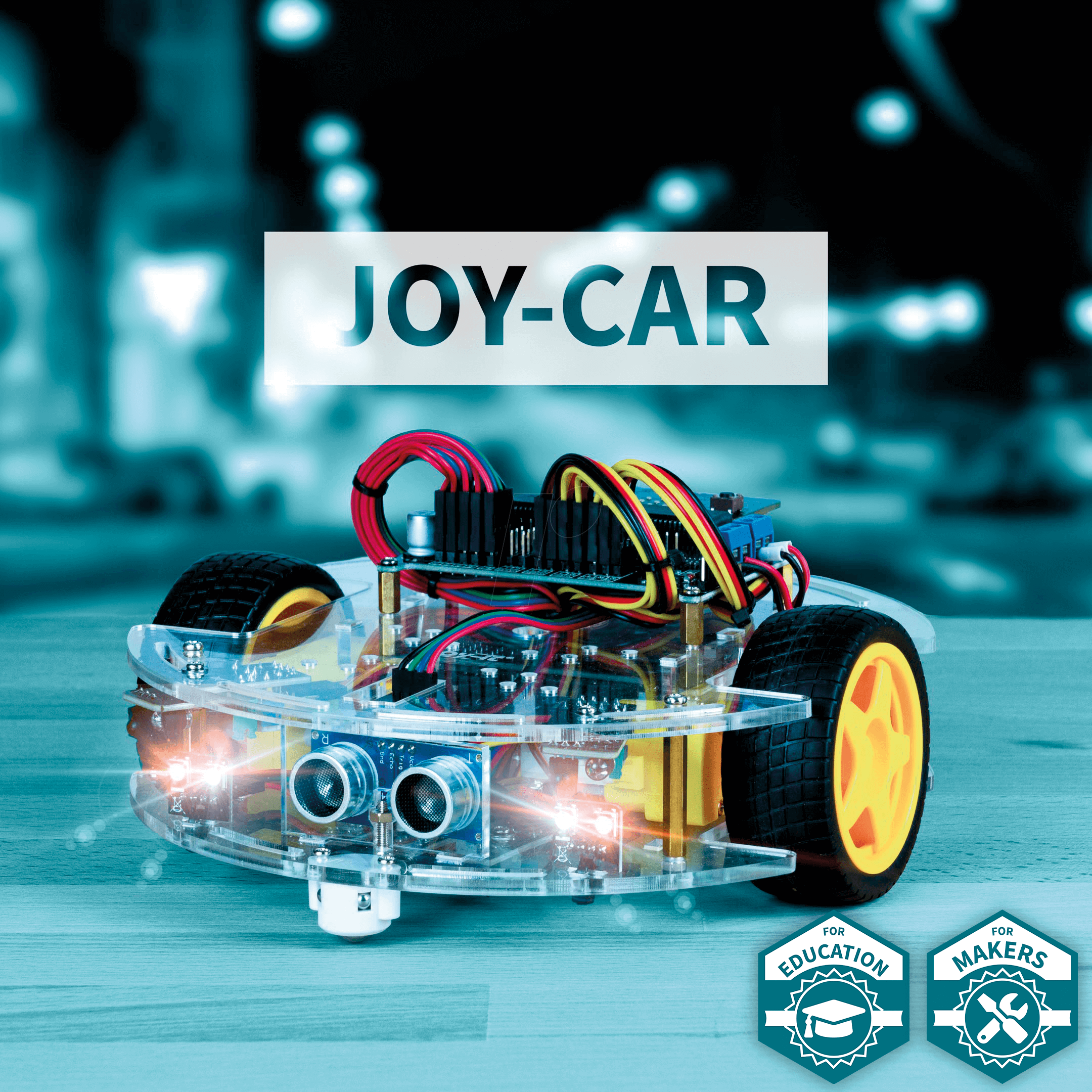 Thumbnail - JOY-IT CAR - Joy-Car, Bausatz, Education Robotic Set