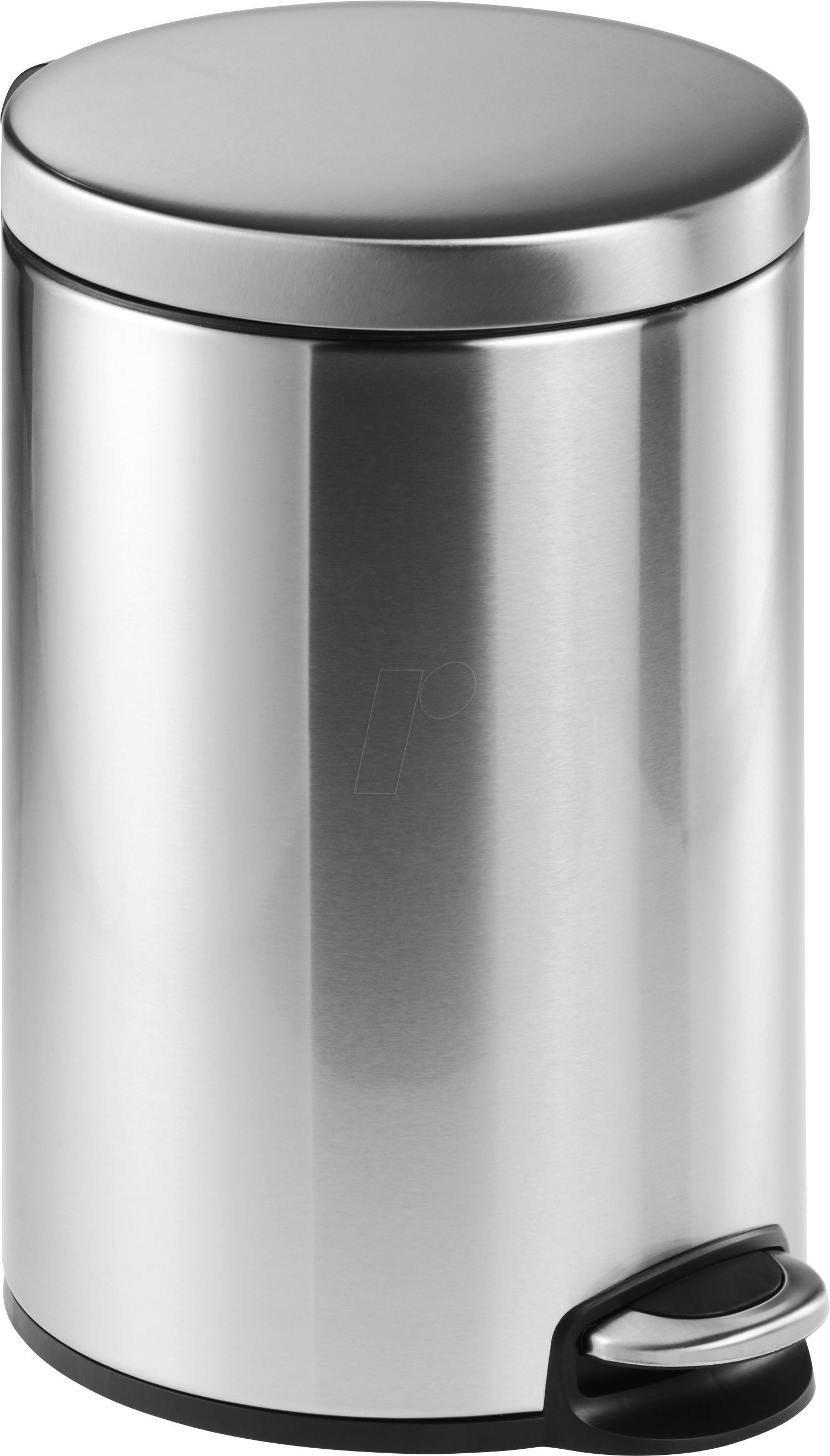 DURABLE 340123 - Treteimer Edelstahl rund 12 Liter