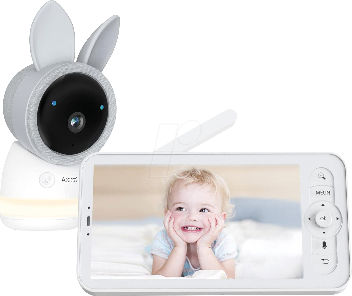 ARENTI AINANNY - Babyphone mit Kamera und 5''-Farbdisplay