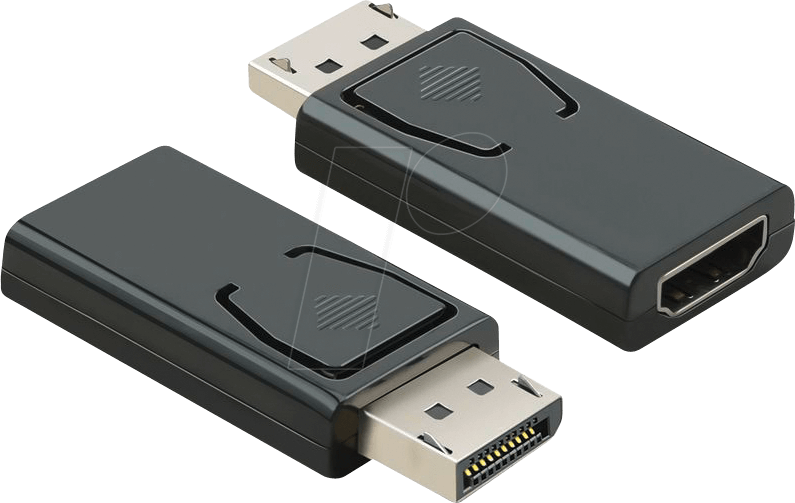 Thumbnail - VALUE 12993158 - DisplayPort Adapter, DP Stecker auf HDMI Buchse
