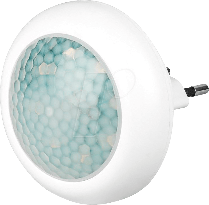 GB 96501 - LED-Nachtlicht, 1 W, rund, weiß, mit Bewegungsmelder