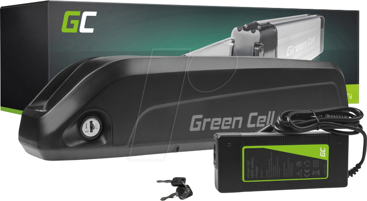 GC EBIKE70STD - E-Bike Akku, 36 V, 10,4 Ah, 374 Wh, Downtube