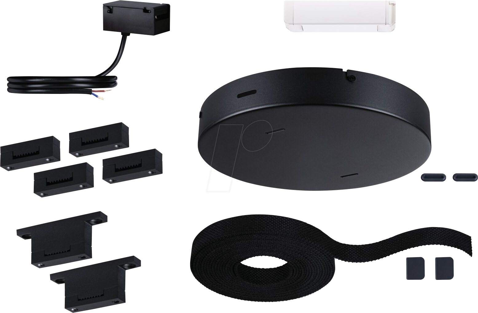 PLM 94630 - ULine Basis Set, 5m Gurt inkl. Halterungen, schwarz