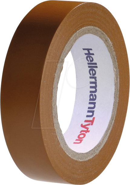 HT 710-00107 - Isolierband 15mm x 10m braun