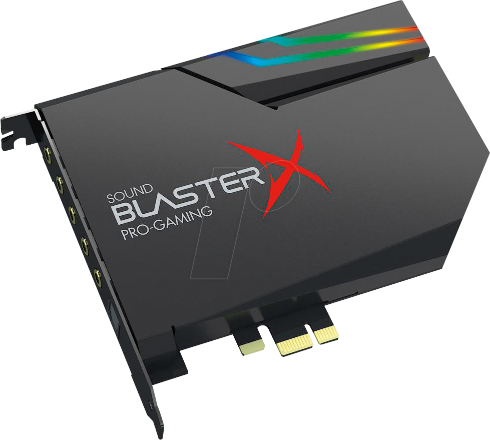 CREATIVE SB AE5+ - Soundkarte, intern, Sound BlasterX AE-5 Plus, 7.1, PCIe