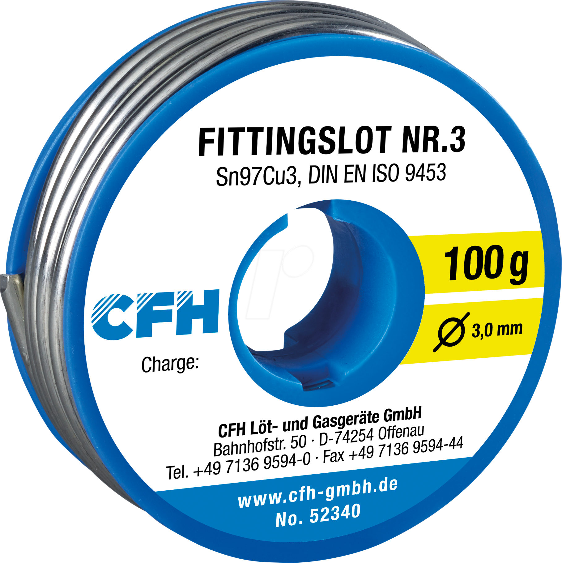 CFH 52340 - Fittingslot FL 340 100 g