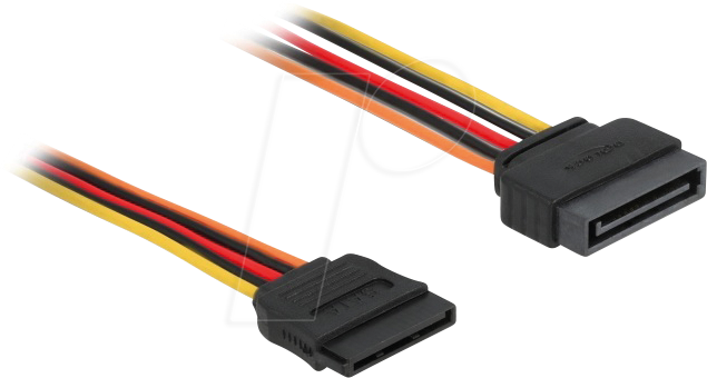 DELOCK 60133 - Verlängerung Power SATA 15 Pin Stecker > SATA 15 Pin Buchse 100