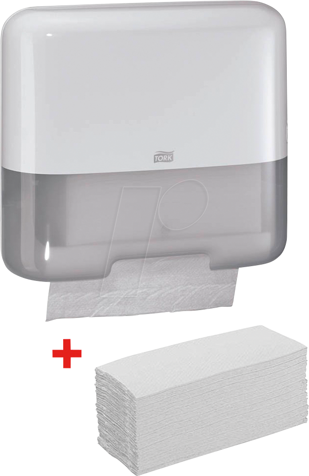 TORK 953101 - TORK Papierhandtuchspender-Set H3 Classic Box Mini