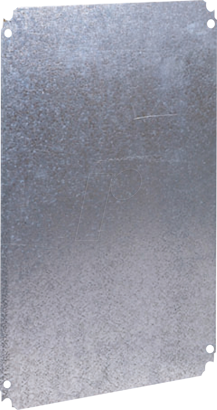 NSYMM86 - Montageplatte 800 x 600 mm aus verzinktem Stahl für Gehäuse