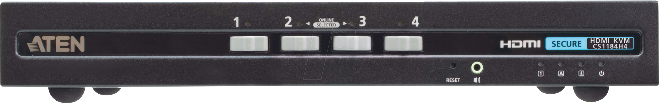 ATEN CS1184H4 - 4-Port Secure KVM Switch, HDMI
