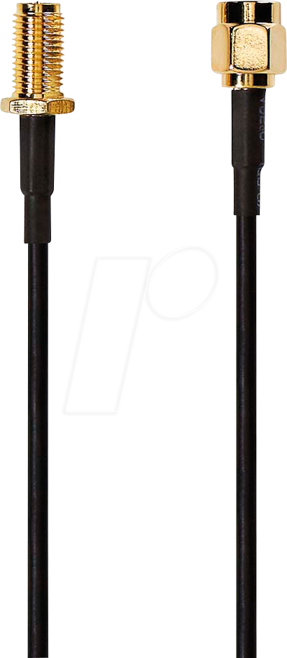 N CSGL02210BK30 - Antennenkabel, RP SMA-Stecker / RP SMA-Buchse, 3 m