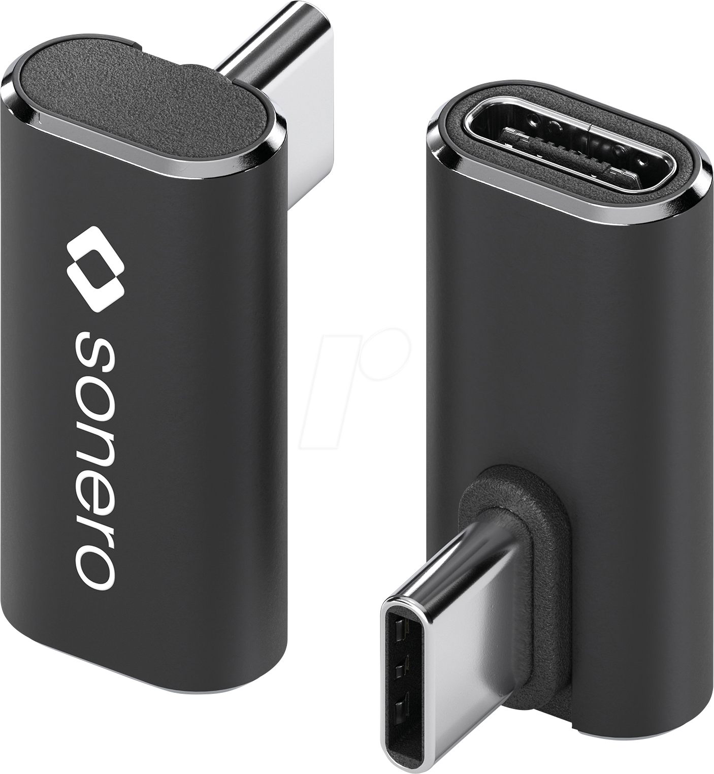 SON X-UA135 - Adapter USB 4.0 C-Stecker > C Buchse, schwarz