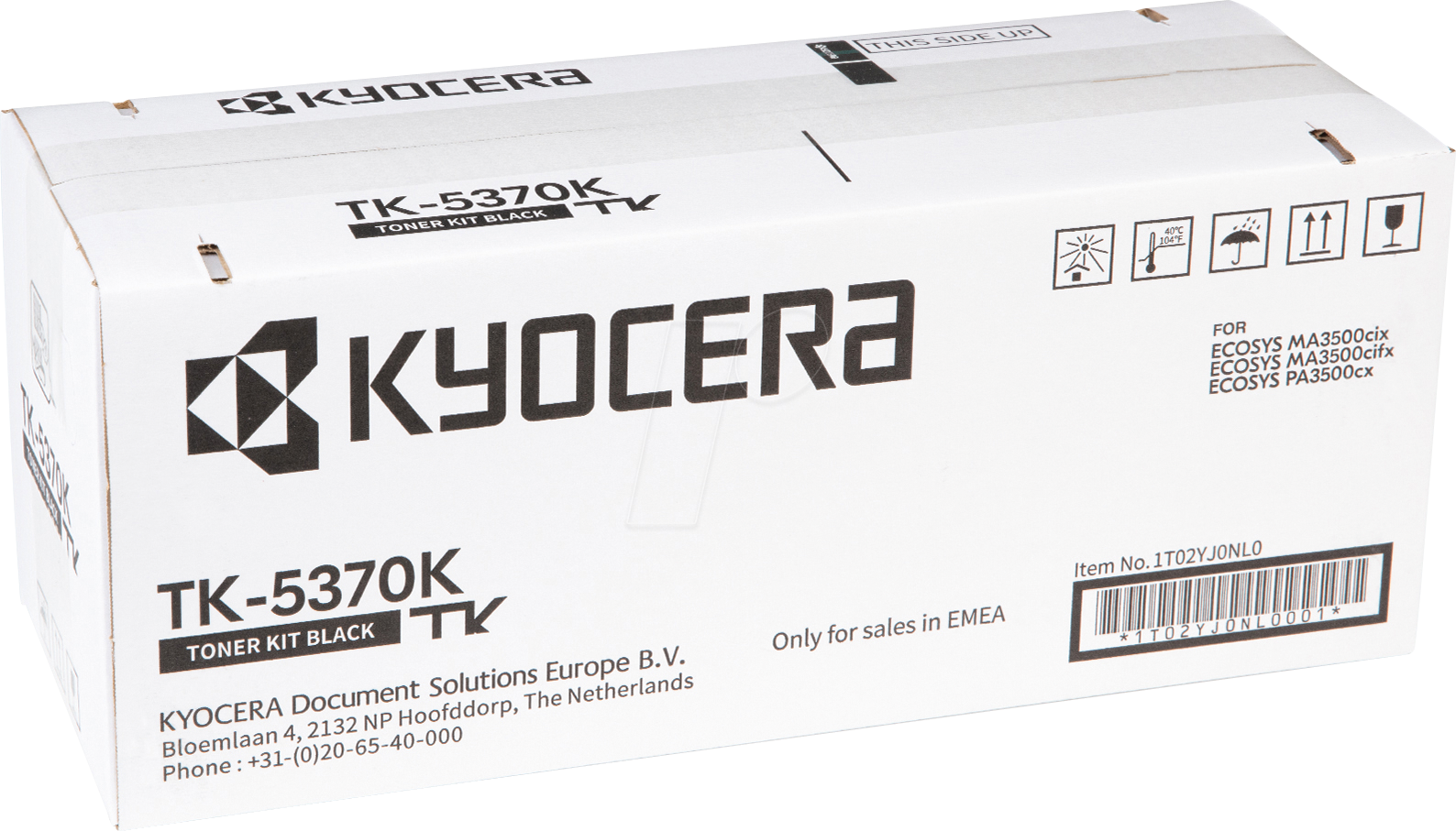 TONER TK 5370K - Toner, Kyocera, schwarz, TK-5370K, original