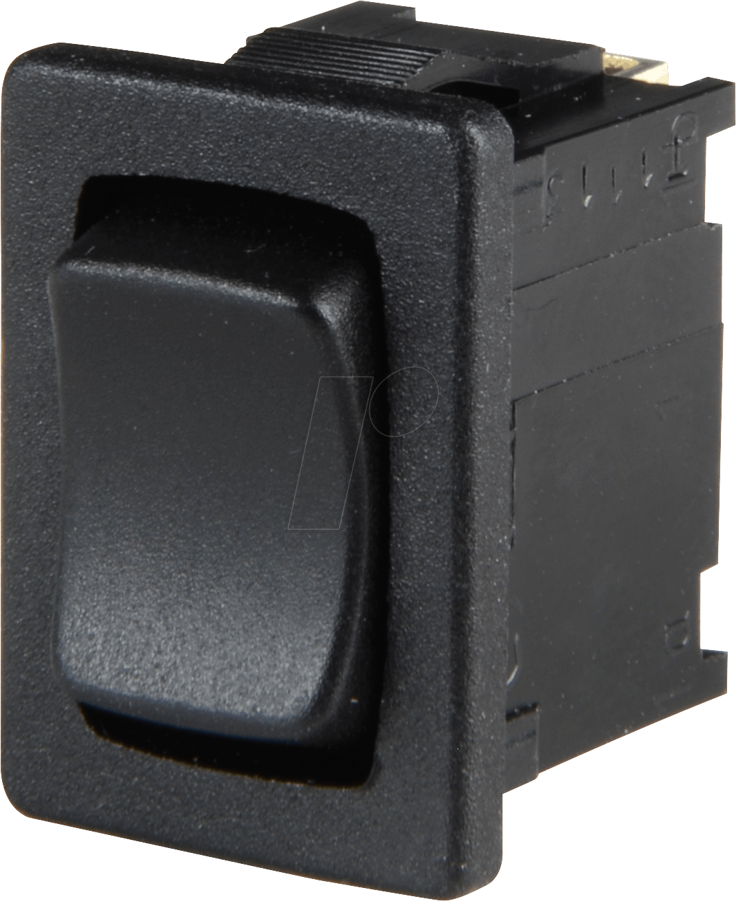 WIPPE 1808.6302 - Wippschalter, 1x UM, schwarz