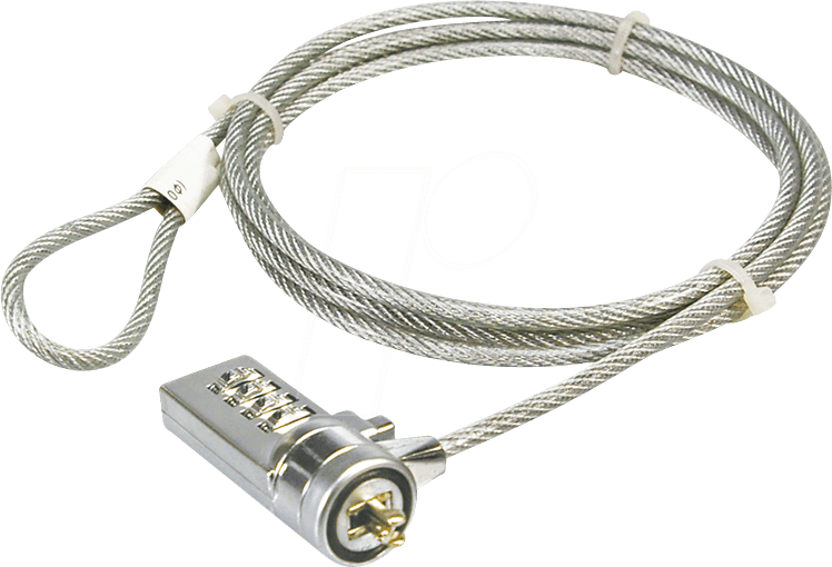 LOGILINK NBS002 - Laptopschloss, Zahlen-Code, 1,5 m