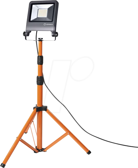 LDV 075213975 - LED-Baustrahler, 1x 50 W, 4500 lm, 4000 K, IP65, mit Stativ