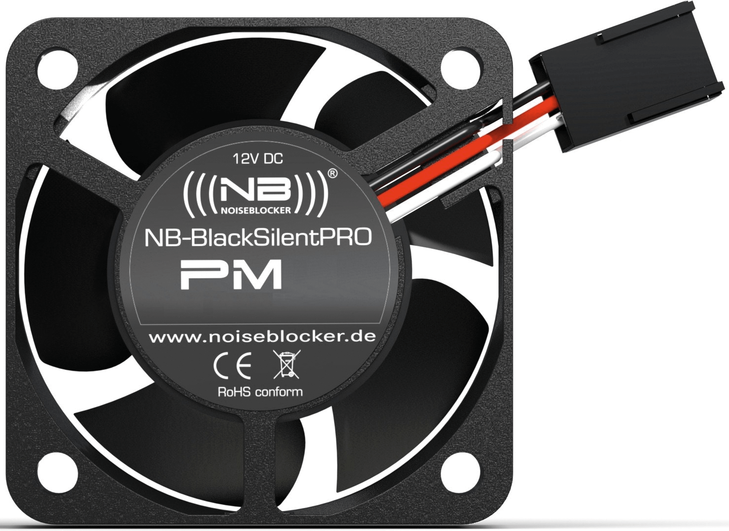 NOISEBLOCK PM1 - Noiseblocker BlackSilent Pro Fan PM1, 40 mm