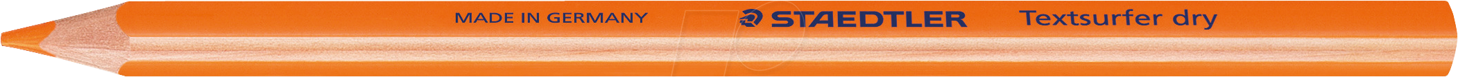 STAEDTLER 128644 - Trockentextmarker, 9 mm, neonorange