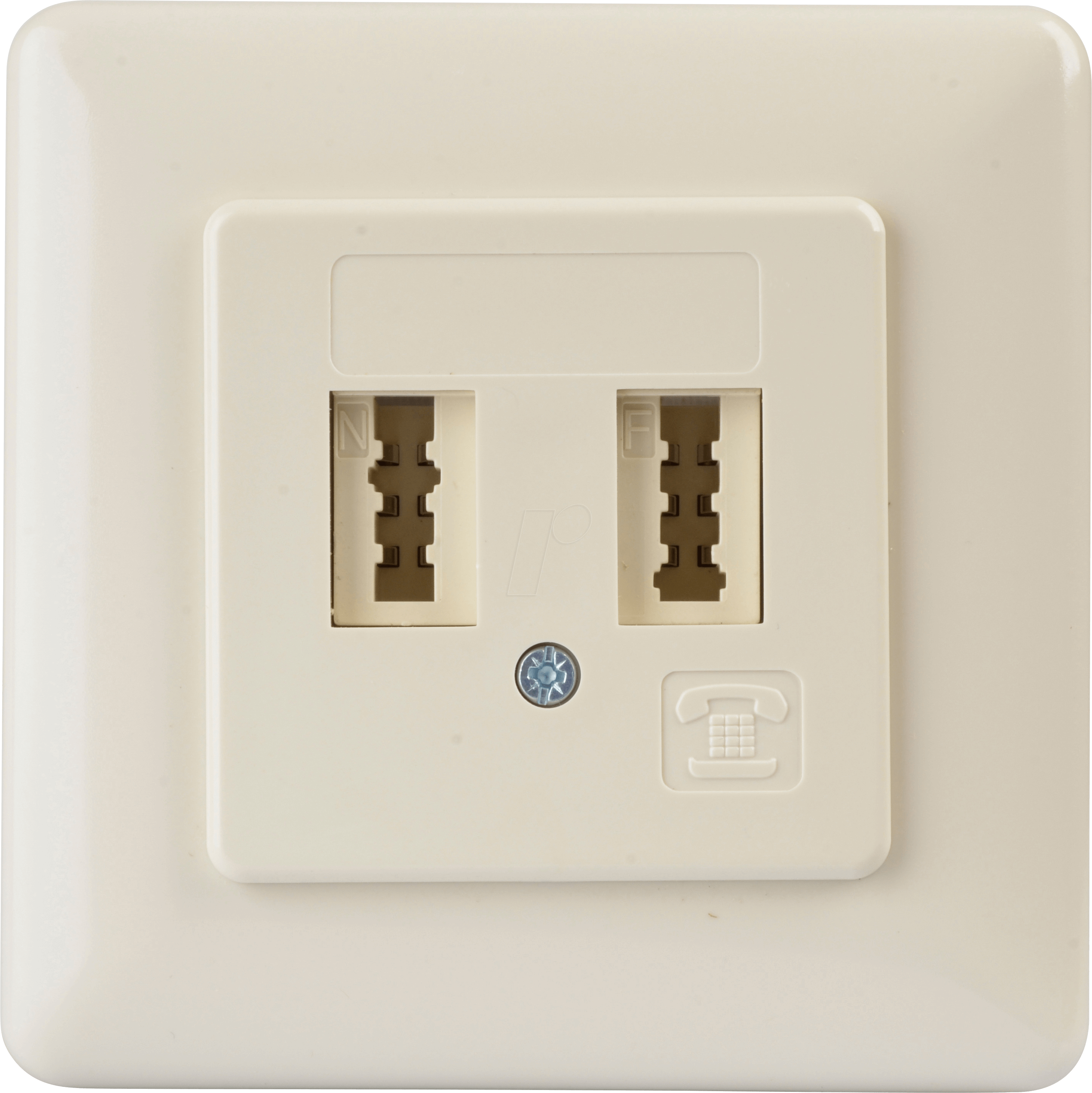 TAE 2X6NF-UP - TAE Anschlussdose, N/F-kodiert, Unterputz