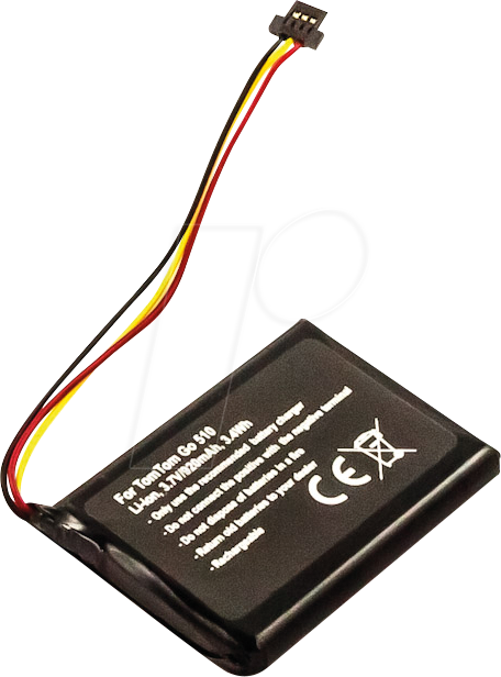 AKKU 31099 - Navigationsgeräteakku, TomTom Go 510, Li-Ion, 920 mAh