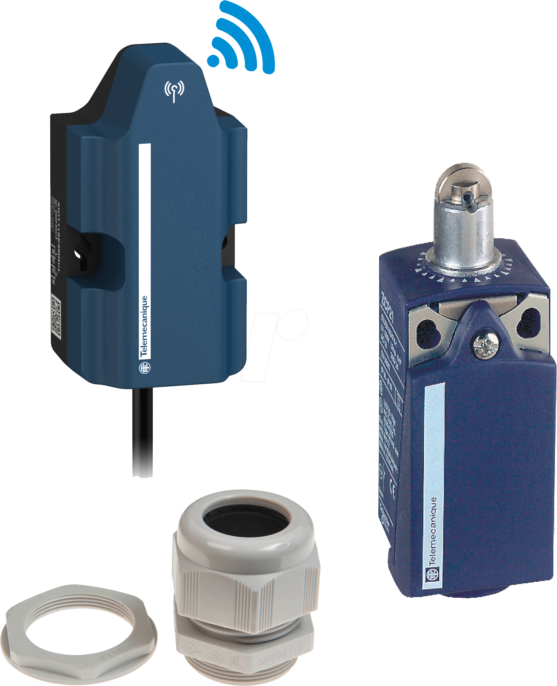 XIOT BUNDLE 4 - Cloud-Sensor + Endschalter Kunststoff, Rollenstößel, Komplettset