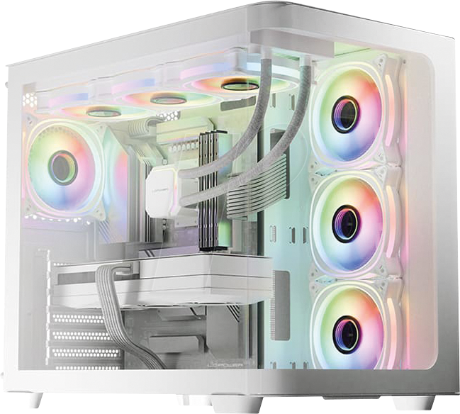 LC-8001W-ON - LC Power 8001W-ON, Pro-Storm Light, ATX Gehäuse