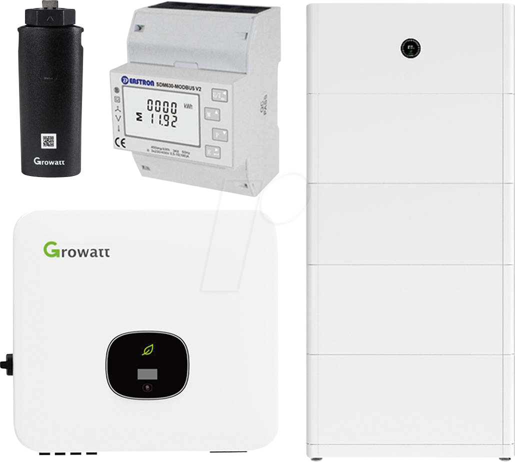 Thumbnail - GW 4KTL 20000SET - Growatt MOD 4KTL3-XH2 4 kW + 20 kWh Speicher