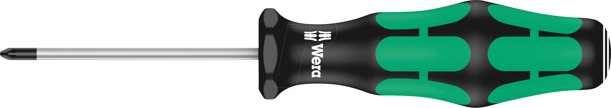 Thumbnail - WERA 05009305001 - Schraubendreher Kraftform Plus, Kreuzschlitz (PZ), 0