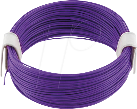 ECON KL004VIO10 - Kupferlitze 1x0,04qmm violett