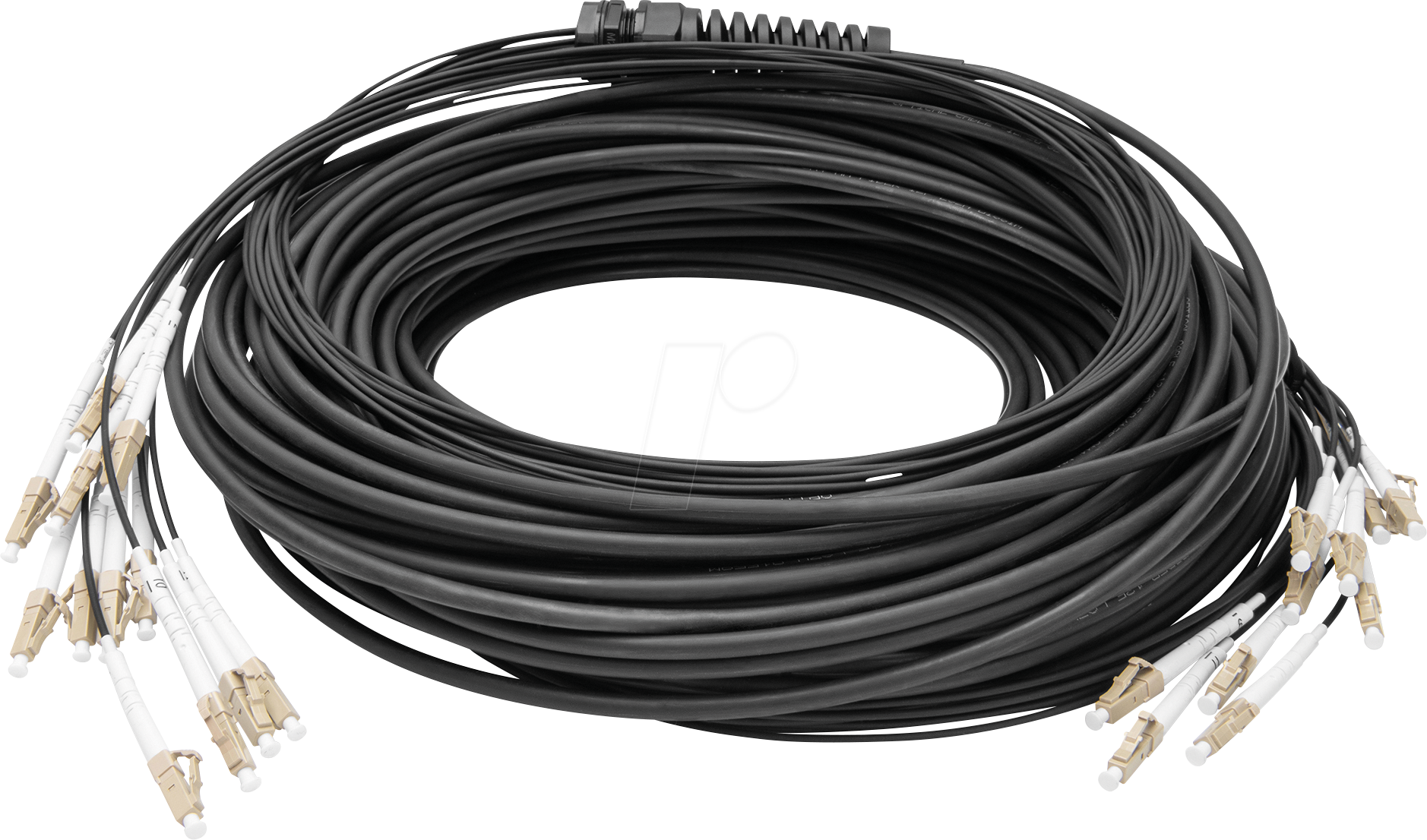 DIGI 2433CU050BK - Breakout Kabel 12 Fasern, OM4, LC/UPC, 50 m