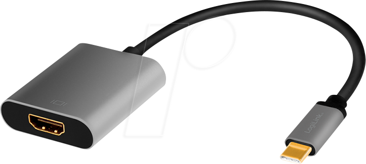 LOGILINK CUA0103 - Adapter USB Type-C > HDMI, 4K@60 Hz, 0,15 m