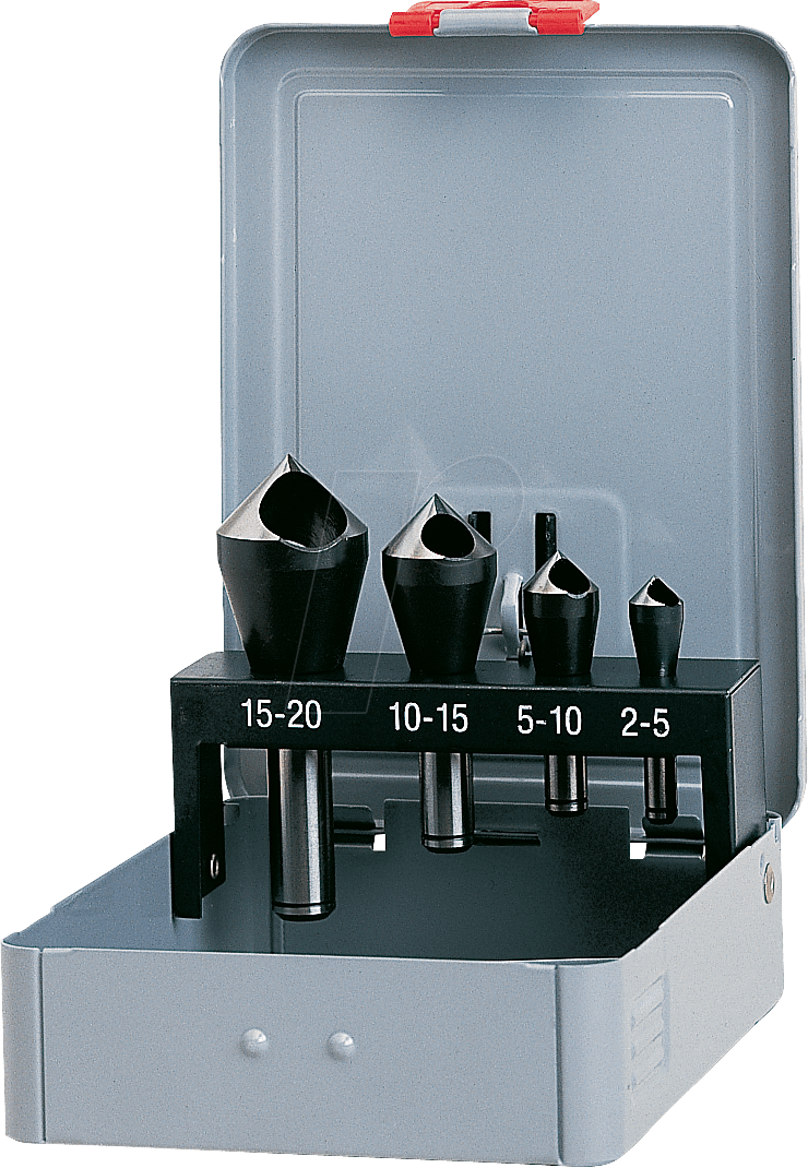 Thumbnail - SENKERSATZ QS1 - Querlochsenkersatz, 2,0 - 20,0 mm, 4 -teilig