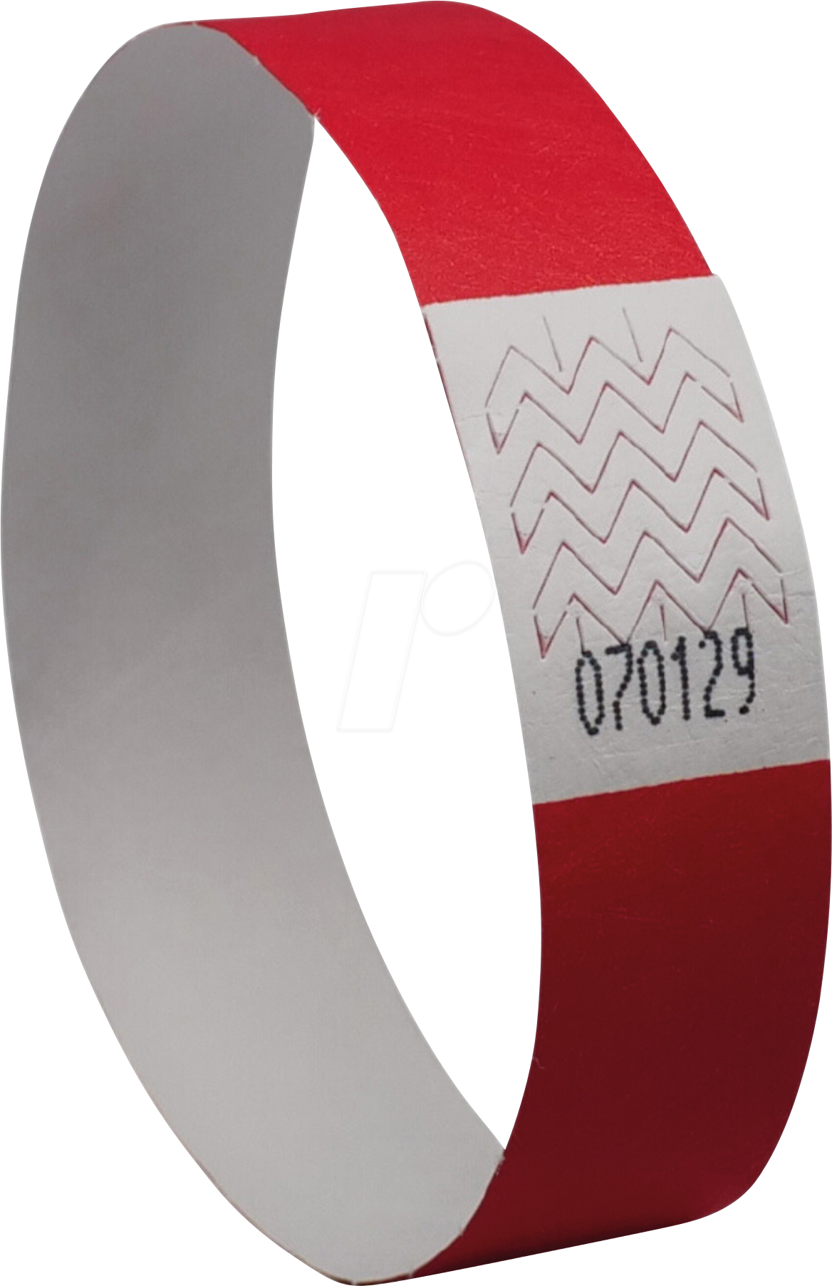 AVZ TYVRD-50 - Einlassbänder, reißfest, rot, 500 Stück