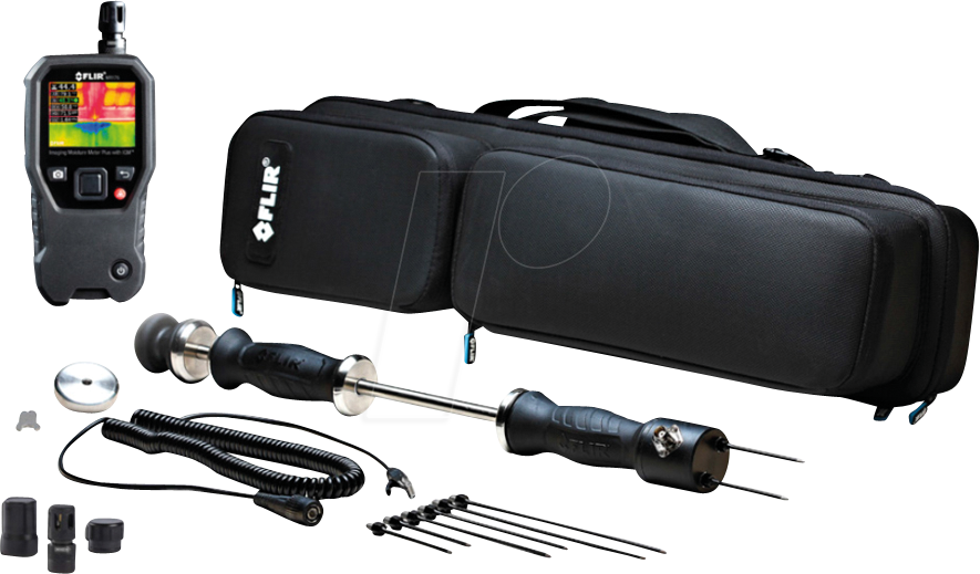 Thumbnail - FLIR MR176-KIT5 - Feuchtigkeitsmessgerät FLIR MR176 Set mit Sensor MR08 und MR01