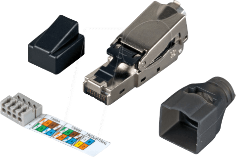 RJ45 FC6 IP20 - Cat.6 RJ45-Stecker, feldkonfektionierbar