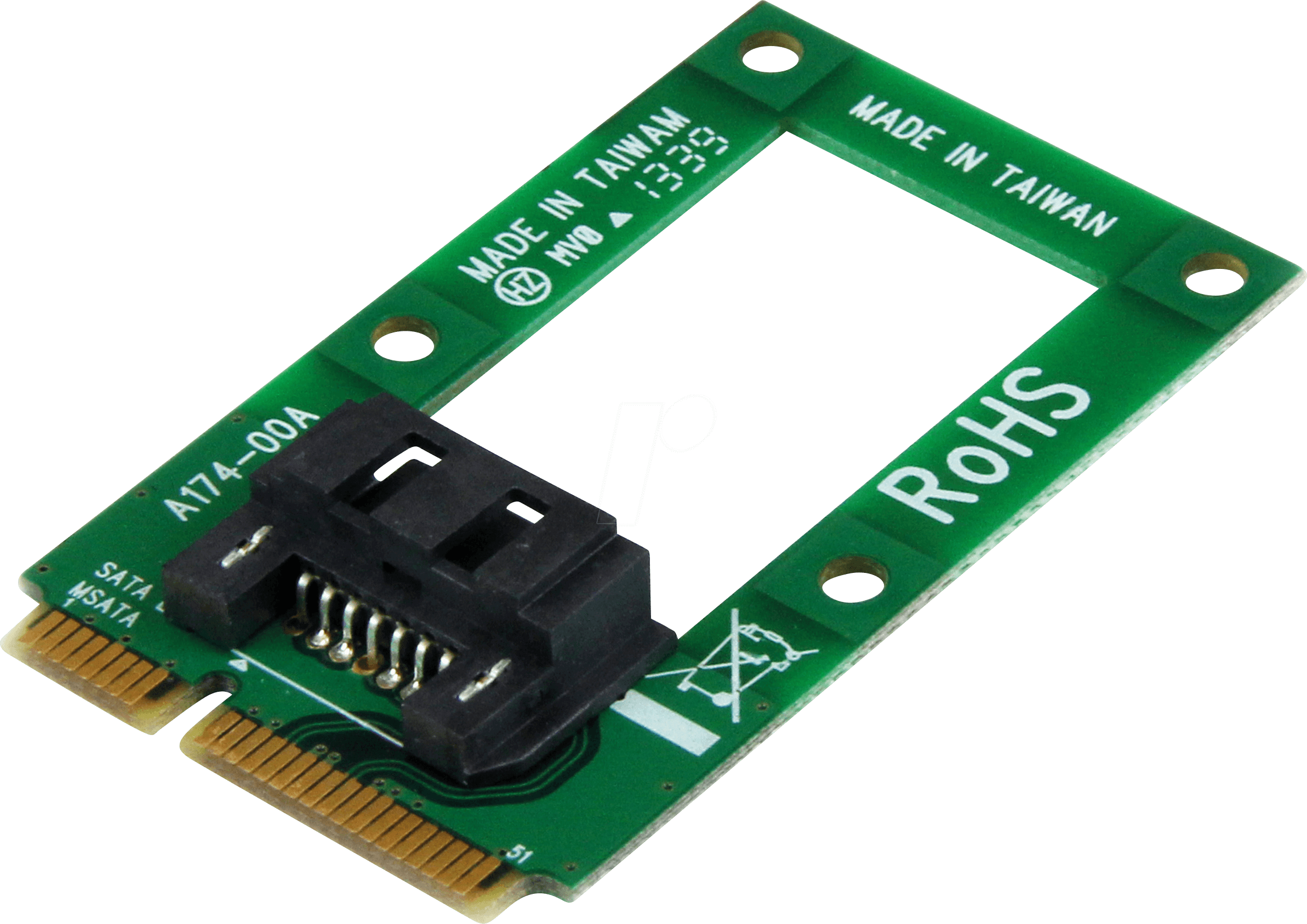 ST MSAT2SAT3 - mSATA > SATA Festplatten Adapter