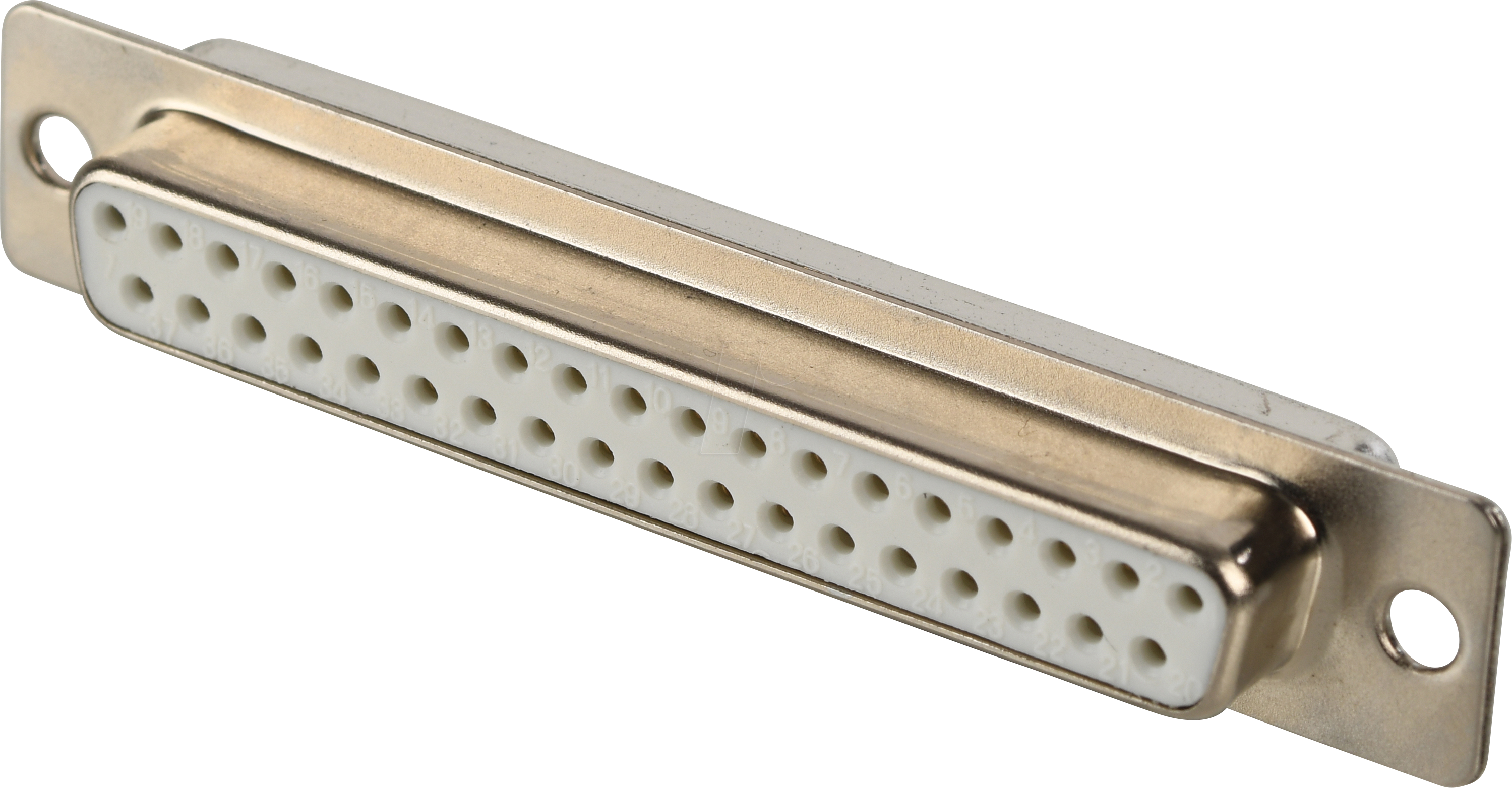 W+P 105-37-2-3-0 - D-SUB Buchse, 37-polig, gestanzte Kontakte, vergoldet