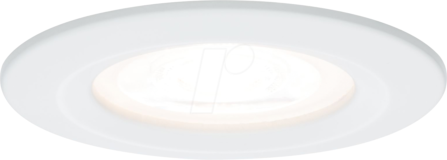 PLM 93631 - Einbaurahmen Nova starr, GU10, max. 35 W, rund, dimmbar, weiß