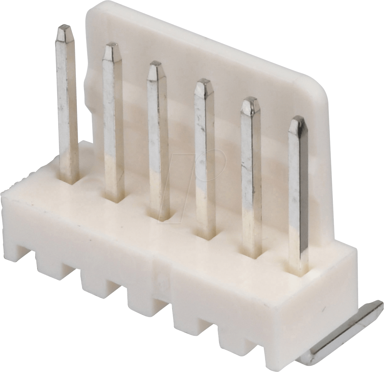 PSS 254/6W - Printstecker, Einzelstecker, gewinkelt, 6-polig