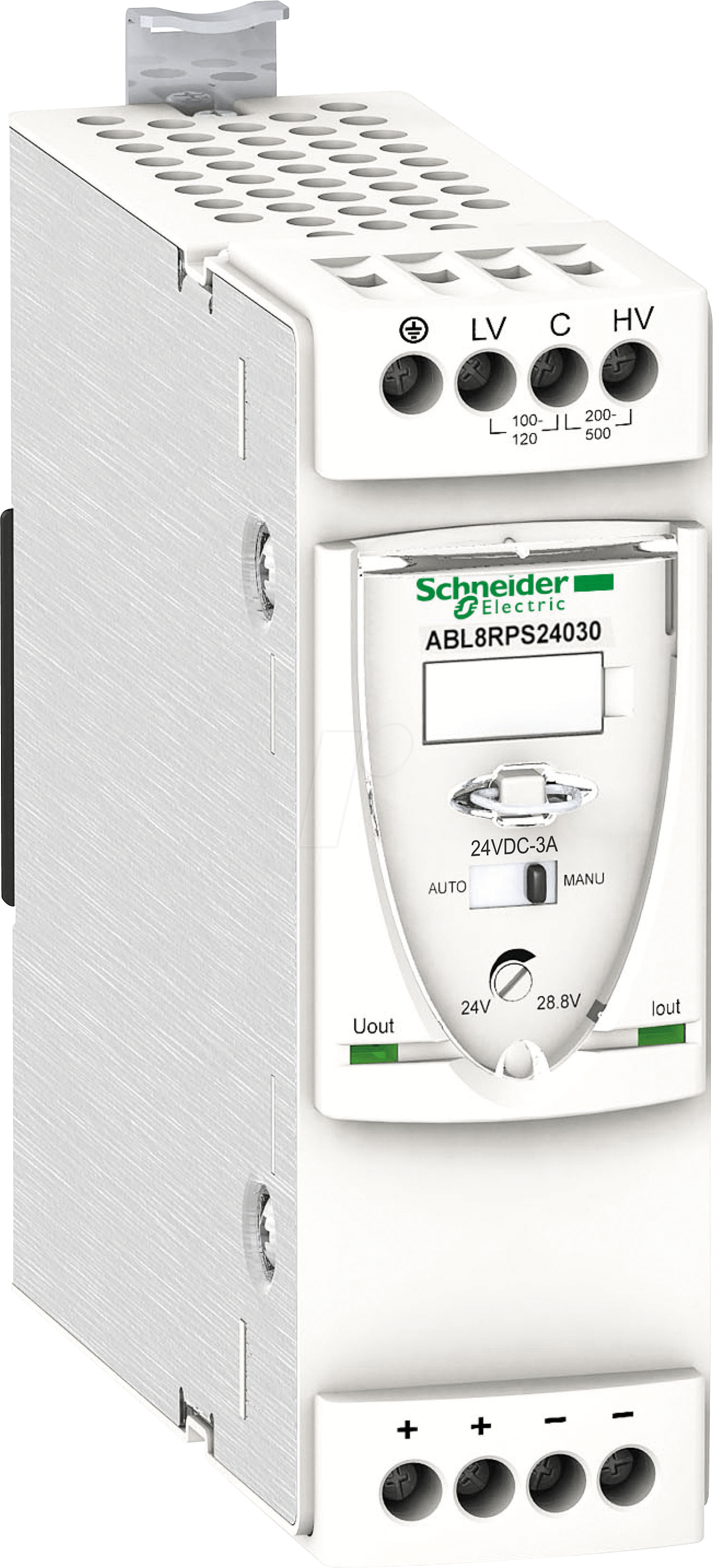 ABL8RPS24030 - Schaltnetzteil, Hutschiene, 72 W, 24 V, 3 A