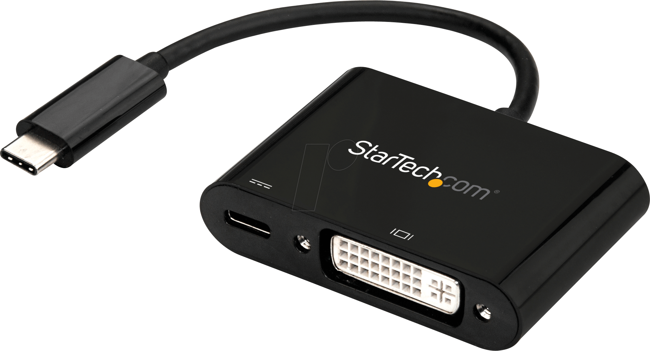 ST CDP2DVIUCP - Adapter Monitor, USB-C > DVI-I, USB-PD, schwarz