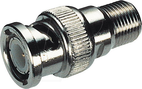 K 422 - BNC-Adapter, BNC-Stecker / F-Buchse