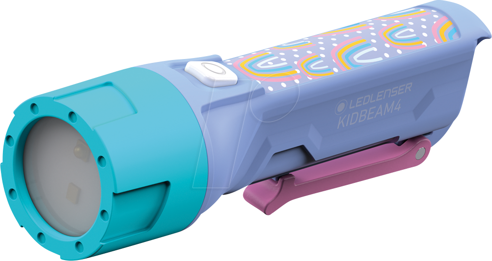 LEDLENSER 502789 - Taschenlampe, Kidbeam4, 4 Color, lila