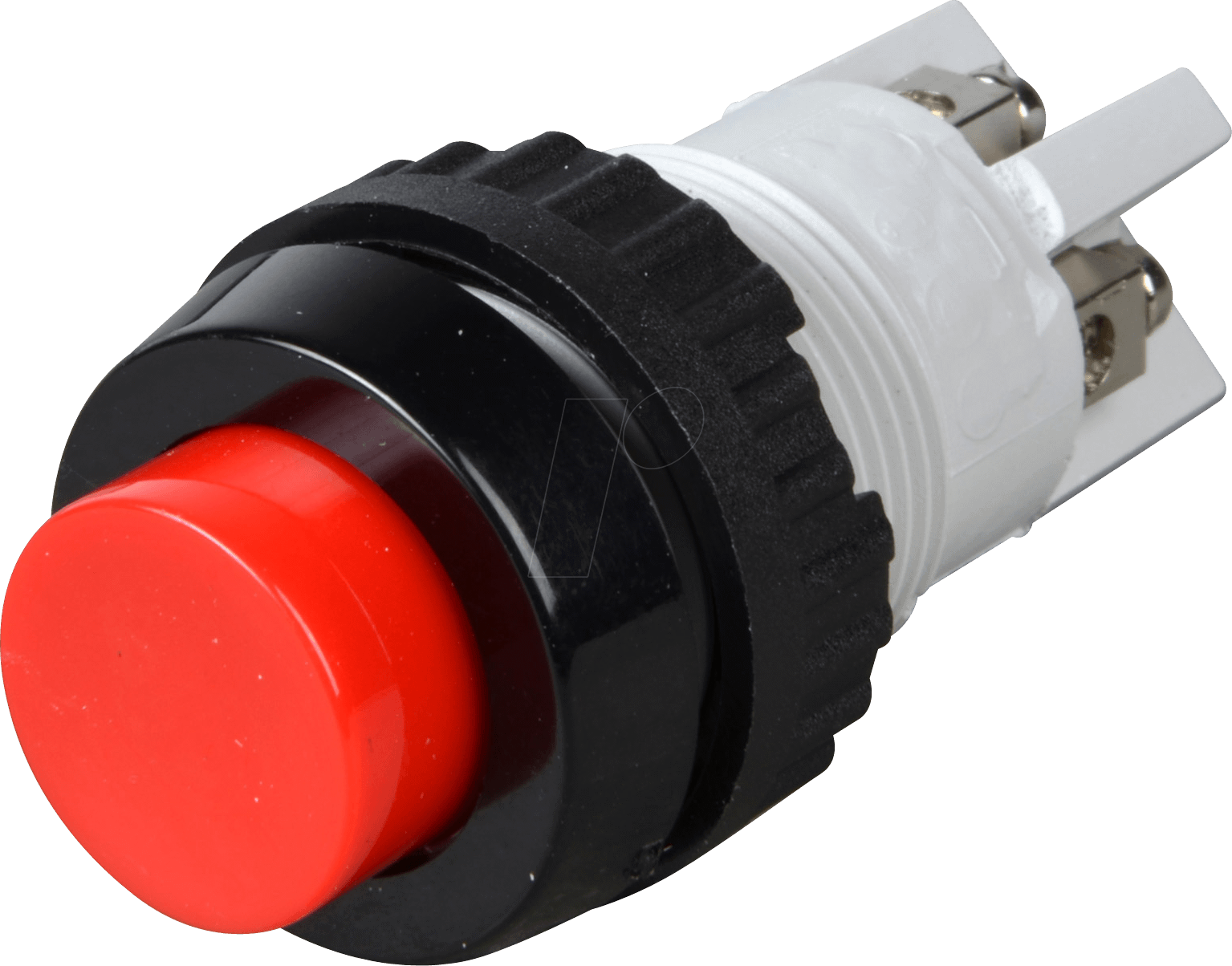 RAFI 120.301 - Drucktaster 2A-250VAC 2x (Ein) Ø22/18,2mm rt